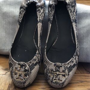 Tory Burch Leather Ballet Flats